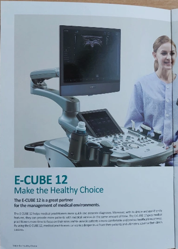 BPL Alpinion Medical Systems 3D-4D Color Doppler Alpinion Model E-Cube 12 - Static